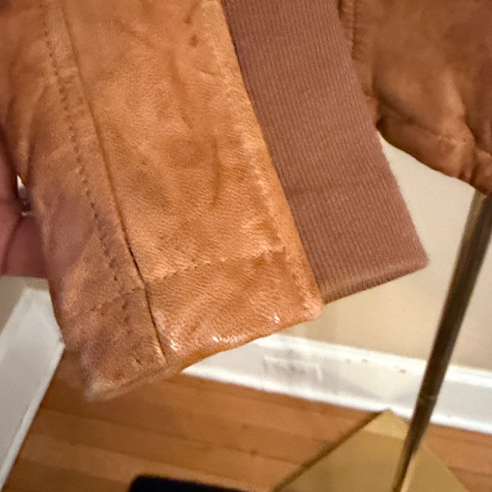 NICHOLAS K Brock Leather Jacket Medium Brown - Picture 8 of 17